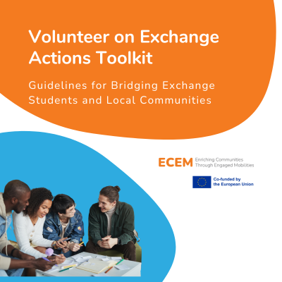 Cover of the Volunteer on Exchange Activities Toolkit report